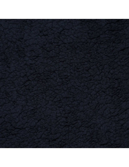 Sherpa-Stoff - Dunkelmarineblau