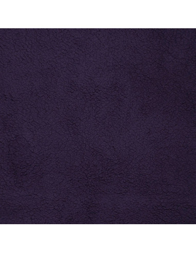Sherpa-Stoff - Dunkelviolett