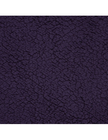 Sherpa-Stoff - Dunkelviolett