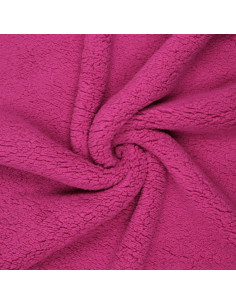 Sherpa-Stoff - Fuchsia