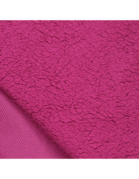 Sherpa-Stoff - Fuchsia