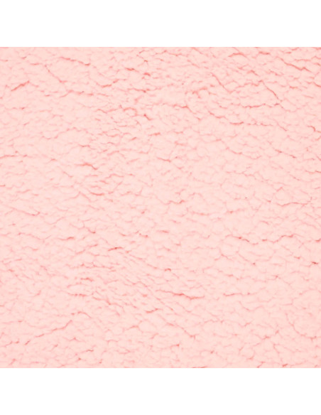 Sherpa-Stoff - Babyrosa