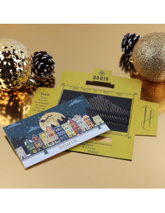 Heft mit 40 Bohin-Nadeln - Weihnachtszauber