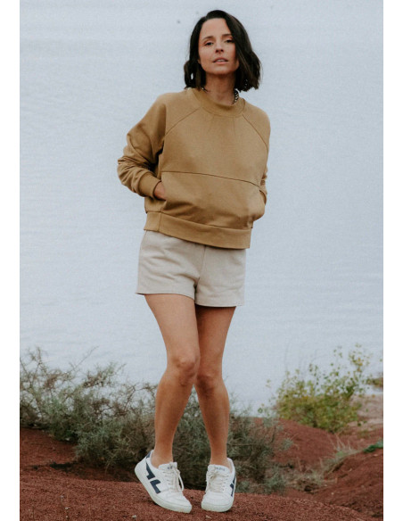 Sweatshirt-Schnittmuster Ressac - Maison Fauve