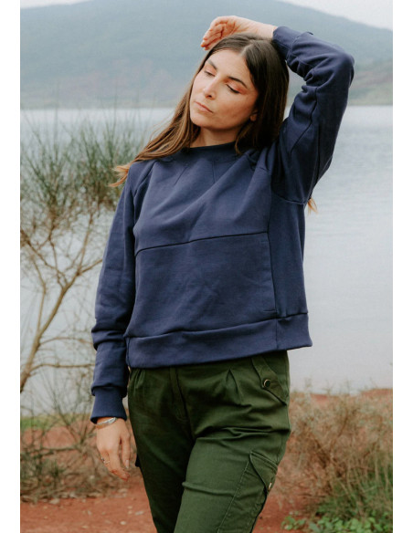 Sweatshirt-Schnittmuster Ressac - Maison Fauve