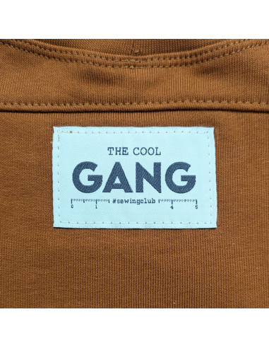 Satz von 6 gewebten Etiketten - The Cool Gang