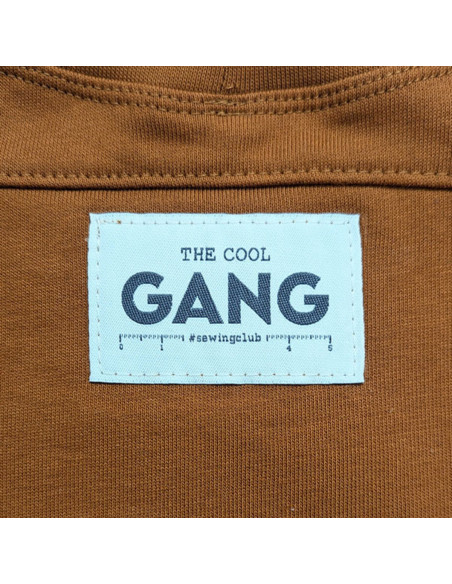 Satz von 6 gewebten Etiketten - The Cool Gang