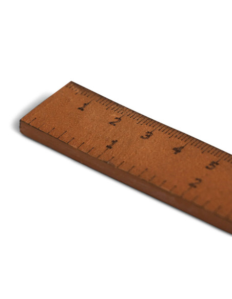 Steifes Lineal aus Leder Muud Fu - Whisky