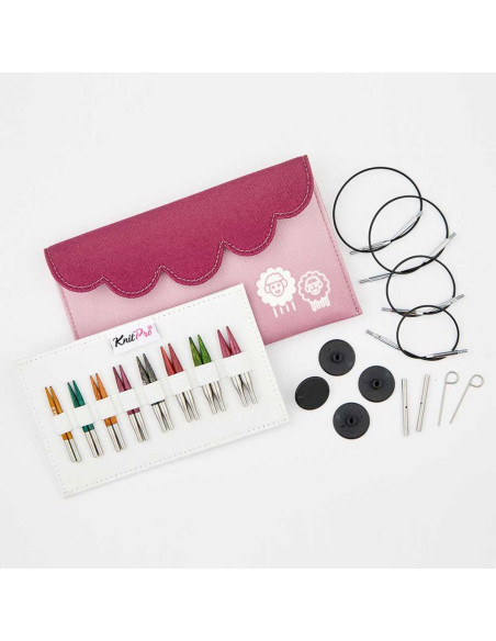 KnitPro Dreamz Mini Rundstricknadel-Set