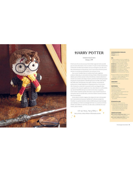 Harry Potter Buch: Die Magie des Amigurumi-Häkelns