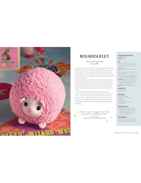 Harry Potter Buch: Die Magie des Amigurumi-Häkelns