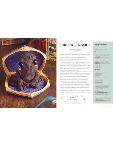 Harry Potter Buch: Die Magie des Amigurumi-Häkelns