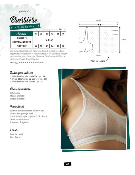 Buch über das Nähen kleiner Kleidungsstücke: Slip, BH, Pyjama, Body, Badeanzug
