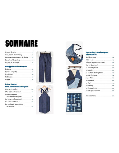 Buch nähen die Jeans