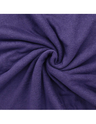 Viskose-Mikrofrottee-Stoff - Violett