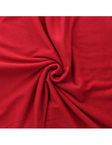 Alpen-Fleece-Stoff - Rot