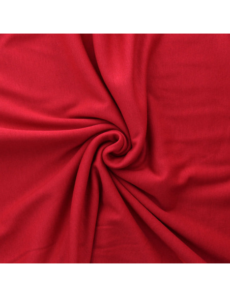 Alpen-Fleece-Stoff - Rot