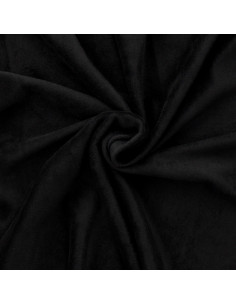 Alpen-Fleece-Stoff - Schwarz 2