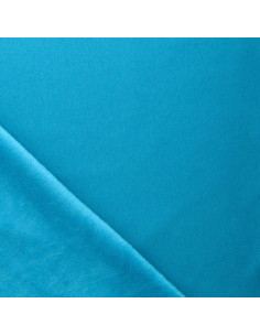 Alpen-Fleece-Stoff - Türkisblau