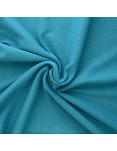 Alpen-Fleece-Stoff - Türkisblau