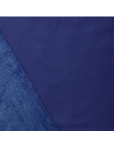Alpenfleece-Stoff - Indigoblau
