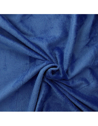 Alpenfleece-Stoff - Indigoblau