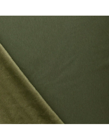 Alpen-Fleece-Stoff - Moosgrün