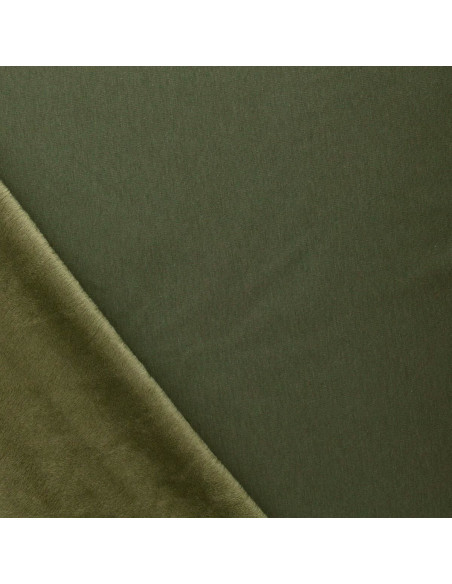 Alpen-Fleece-Stoff - Moosgrün