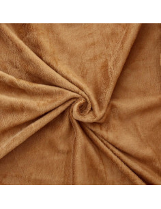 Alpenfleece-Stoff - Ocker 2