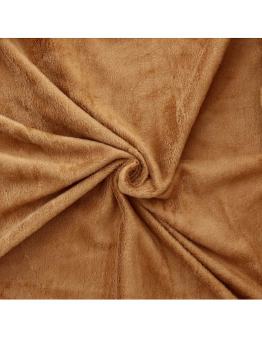 Alpenfleece-Stoff - Ocker
