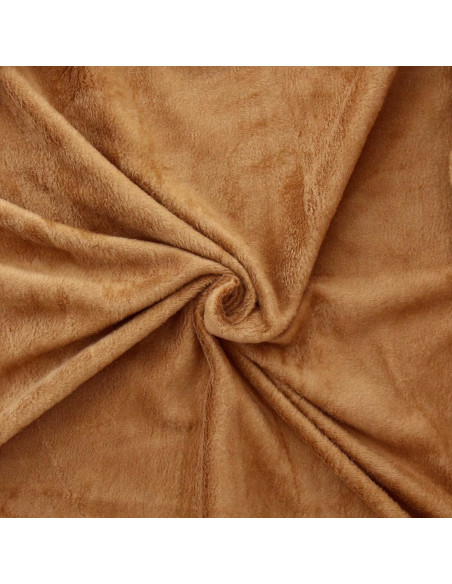 Alpenfleece-Stoff - Ocker