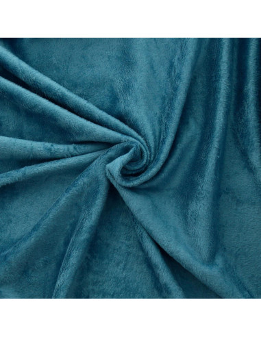 Alpenfleece-Stoff - Petrolblau