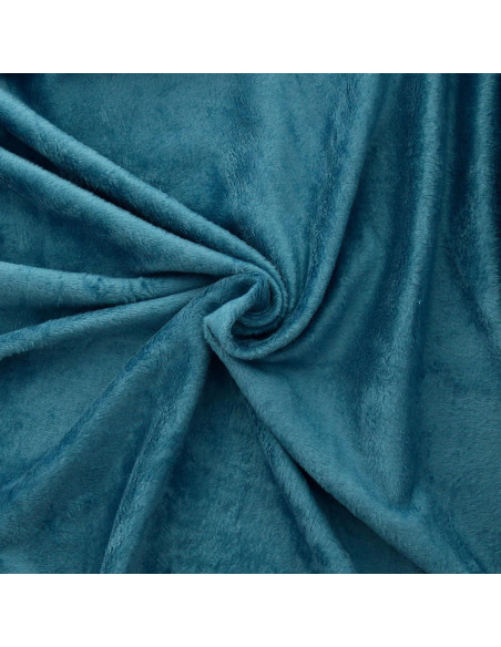Alpenfleece-Stoff - Petrolblau