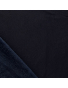 Alpenfleece-Stoff - Dunkelmarineblau