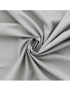 Voile-Baumwollstoff - Silbergrau