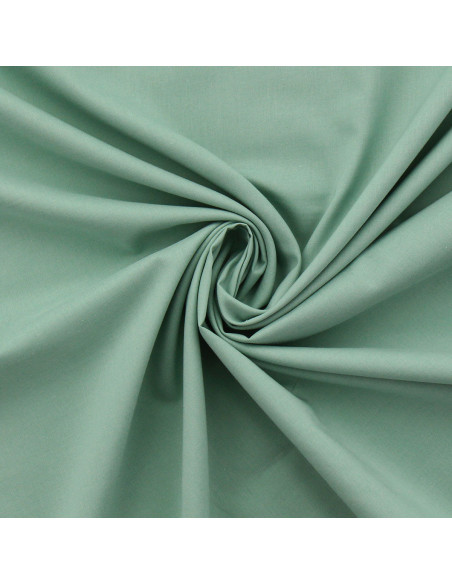 Voile-Baumwollstoff - Graugrün