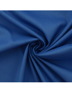 Baumwoll-Popeline-Stoff - Bleu de France