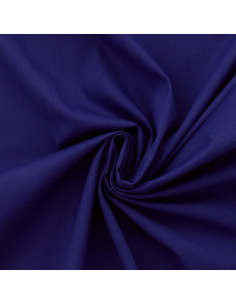 Baumwoll-Popeline-Stoff - Indigo