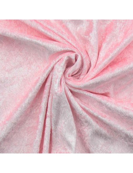 Pannesamtstoffe - Rosa