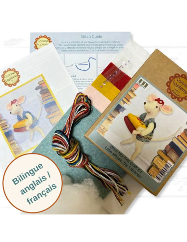 Filzset - Kleine Buchhändlermäusin