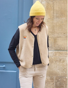 Sherpa-Westenmuster - Atelier Scämmit