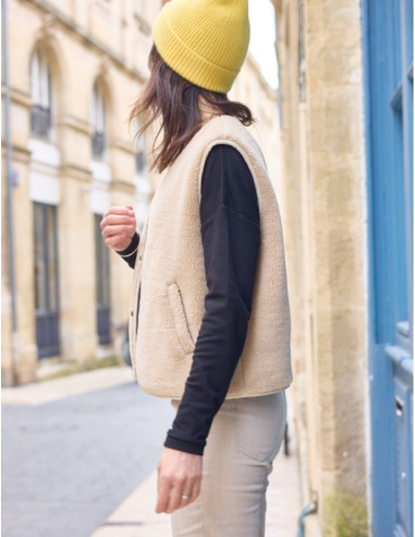 Sherpa-Westenmuster - Atelier Scämmit