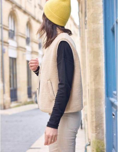 Sherpa-Westenmuster - Atelier Scämmit