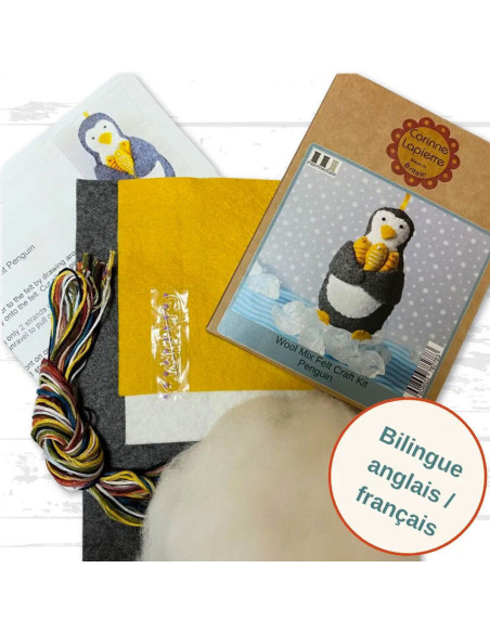 Filzset - Pinguin