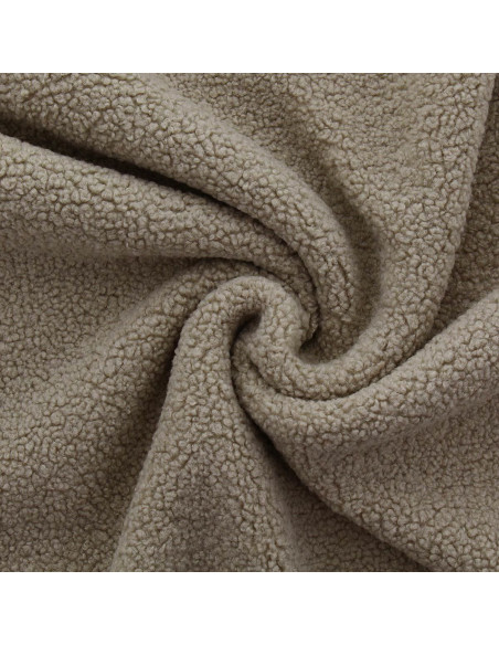 Teddy-Schlingenfellstoff - Beige