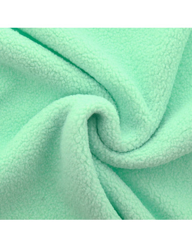 Teddy-Schlingenfellstoff - Mint