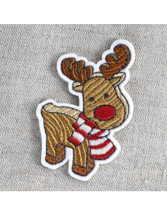 Bügelbild Es ist Weihnachten - Rentier