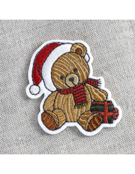 Bügelbild Weihnachten - Bär