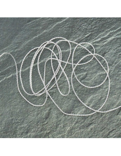 Lurex-Kordel 1,5 mm - Silber
