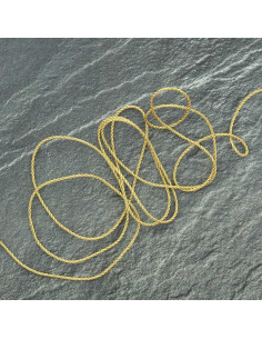 Lurex-Kordel 1,5 mm - Gold
